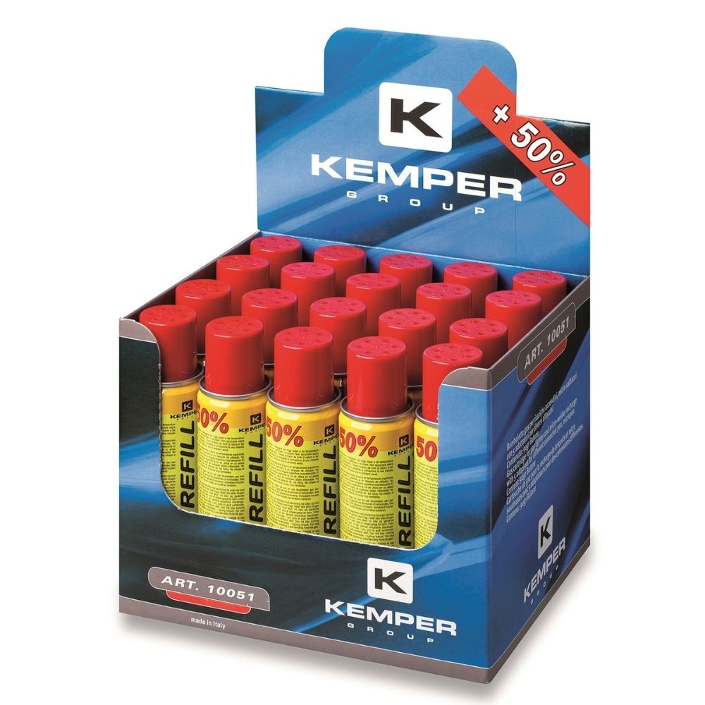 10051 CARTUCCE GAS BUTANO 90 GR PER RICARICA ACCENDINI