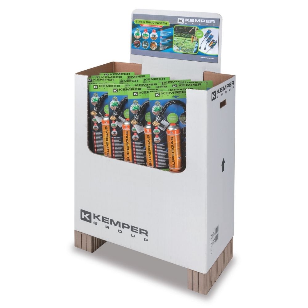 1047GBPCSET – PALBOX DI 20 KIT BRUCIAERBA 1047GBPC CON CARTUCCIA BUTANO/PROPANO