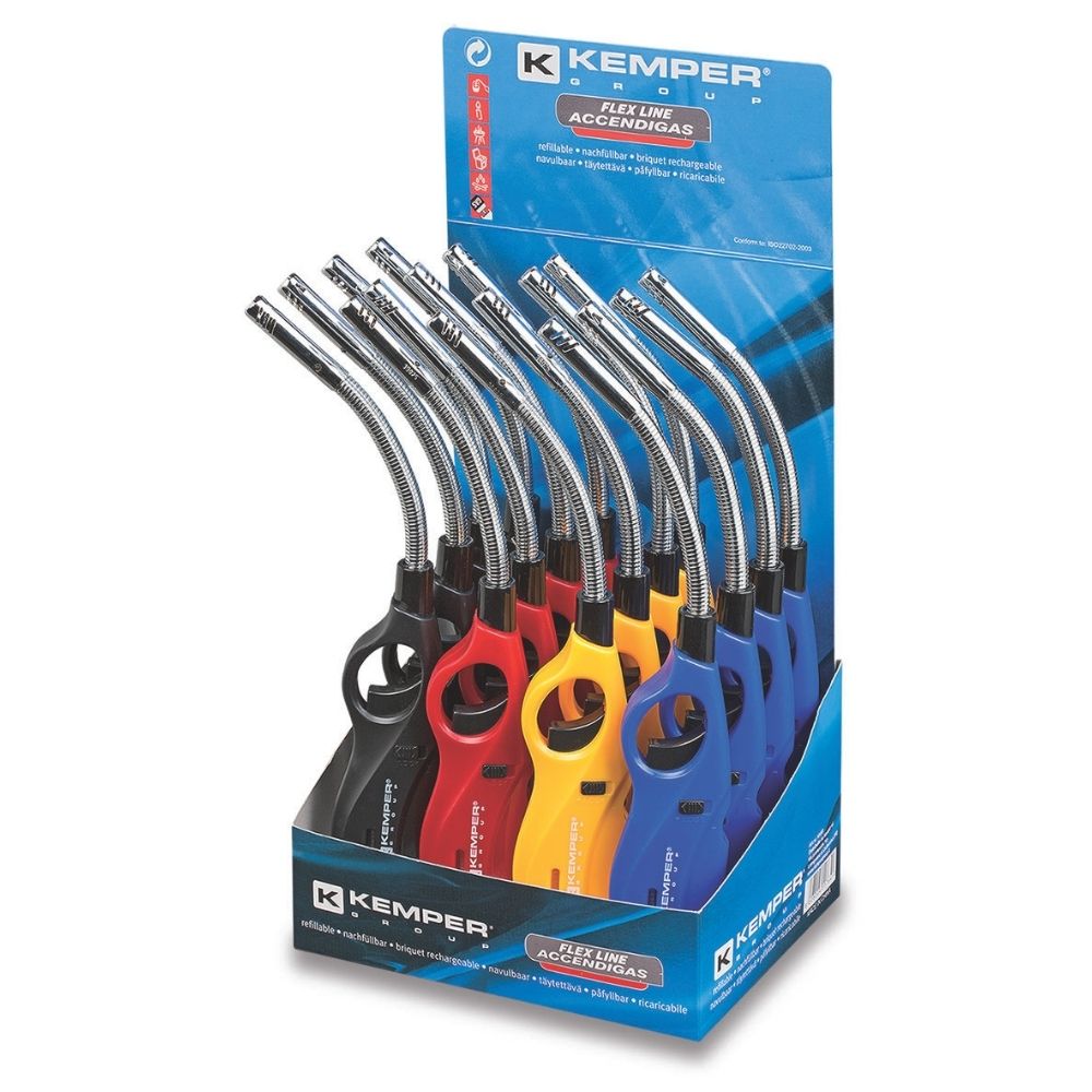 1049DF ACCENDIGAS RICARICABILI IN DISPLAYBOX