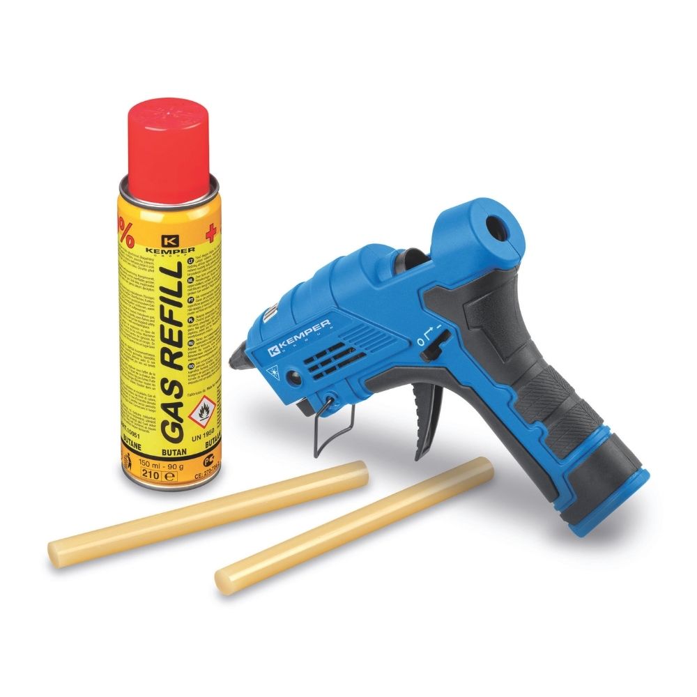1067KIT KIT A COLLA A CALDO A GAS E RICARICA DI BUTANO