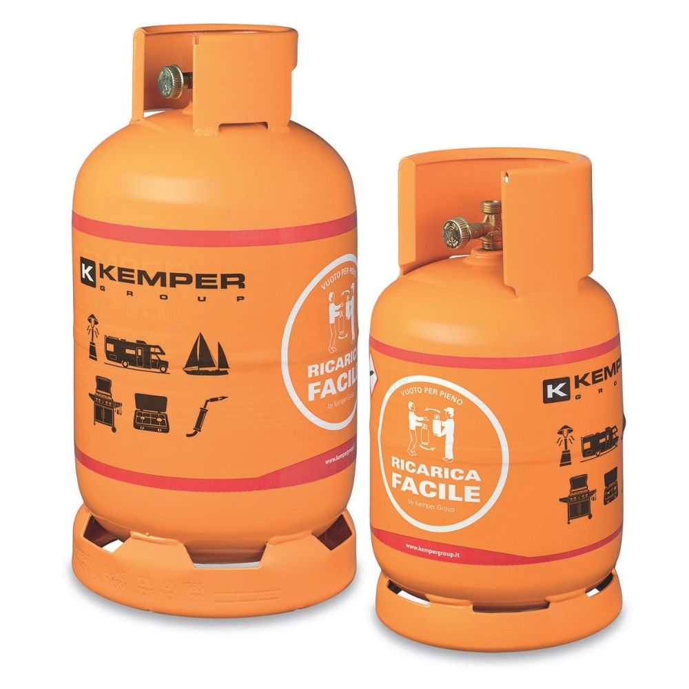 1171P – BOMBOLA PROPANO Kg 3 PIENA “RICARICA FACILE”