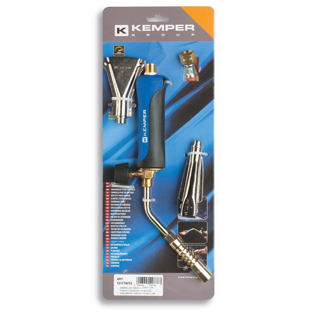 1217KITS CANNELLO PER SALDATURA CON 3 BECCUCCI