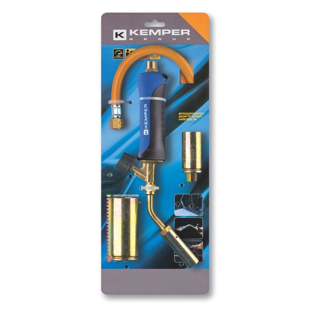 1219K2TKIT CANNELLO A LEVA CON TUBO E 3 BRUCIATORI