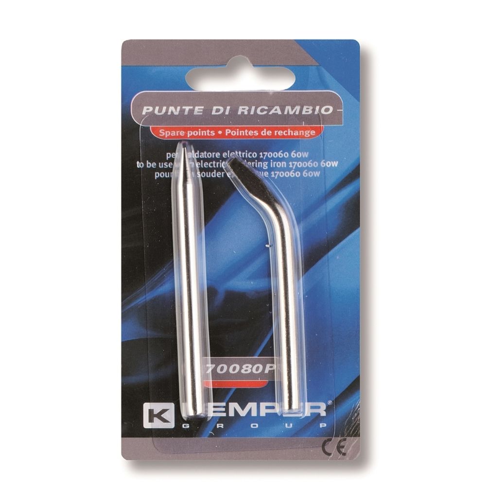 170080P SET PUNTE RICAMBIO PER SALDATORE ELETTRICO 170080