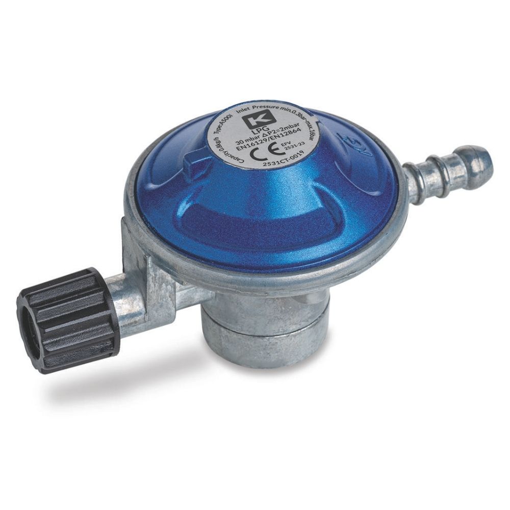170315 Regolatore in bassa pressione per cartucce con valvola filettata 7/16 ''