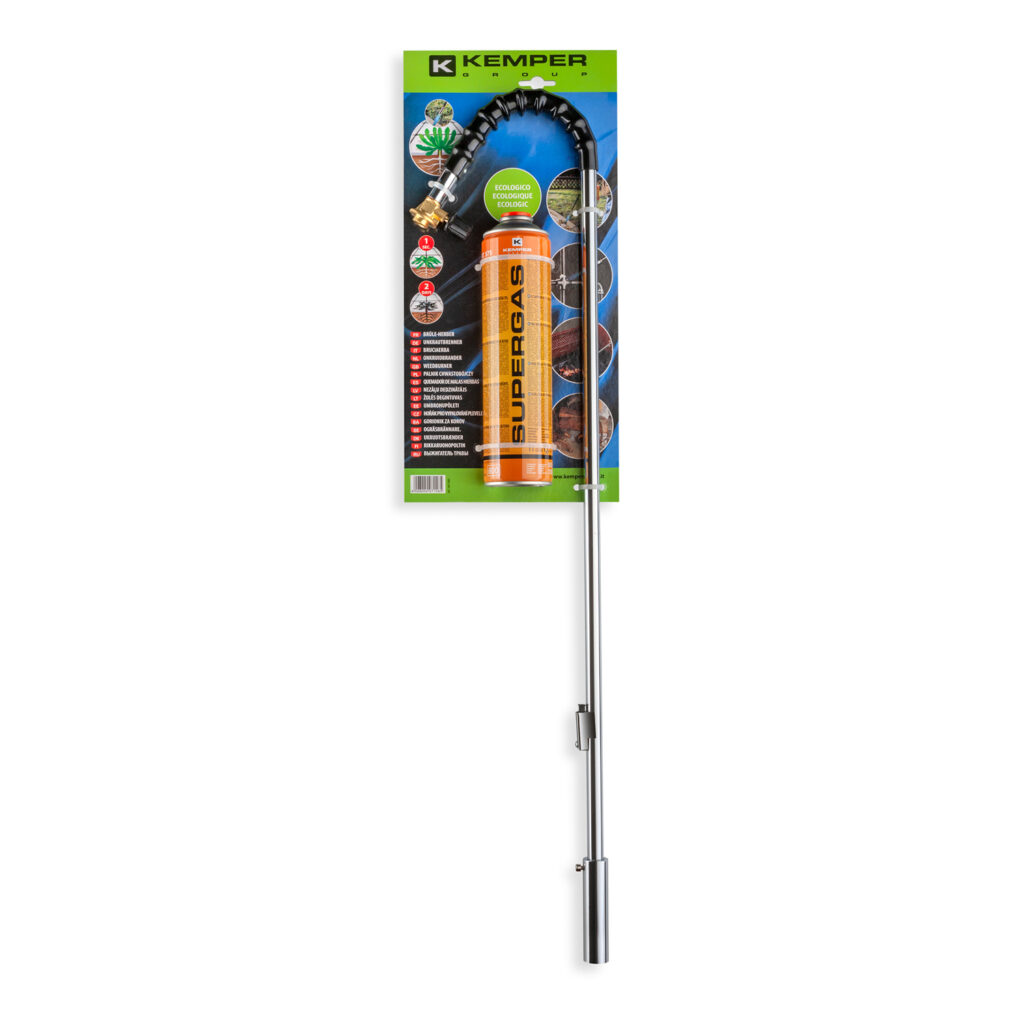 1047GBPC - GRASS BURNING TORCH WITH 600ML CARTRIDGE.
