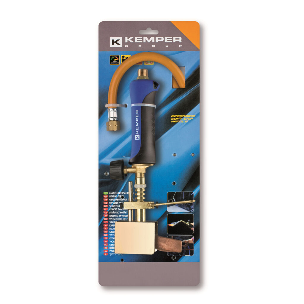 1217RT - TORCH FOR SOLDERING WITH TUBE AND COPPER BAT 200 G.