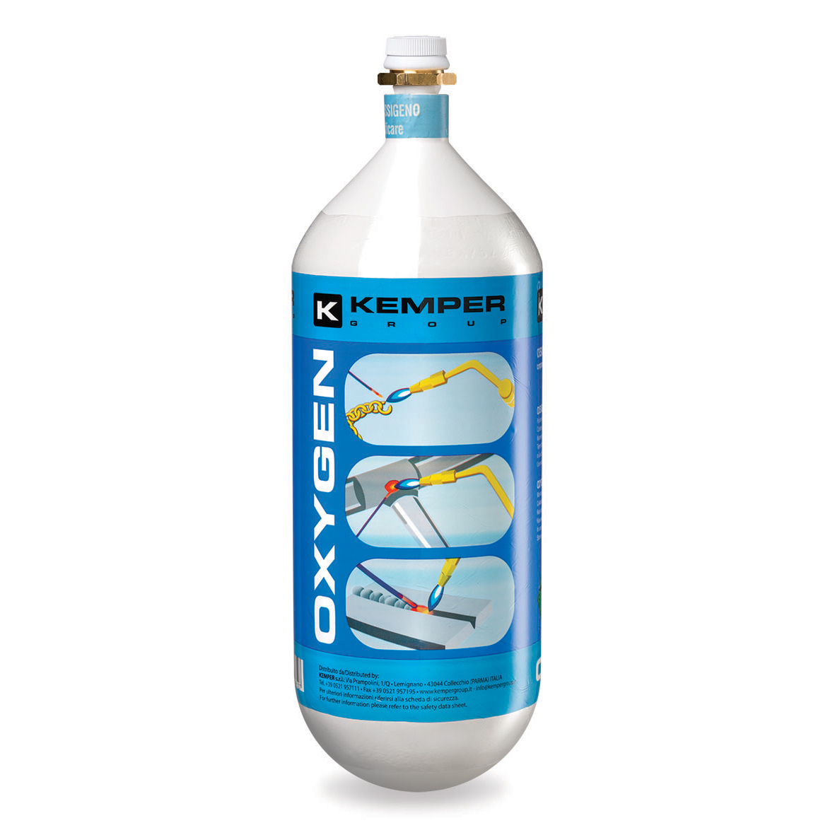 585H400 – BOMBOLA OSSIGENO RICARICABILE
