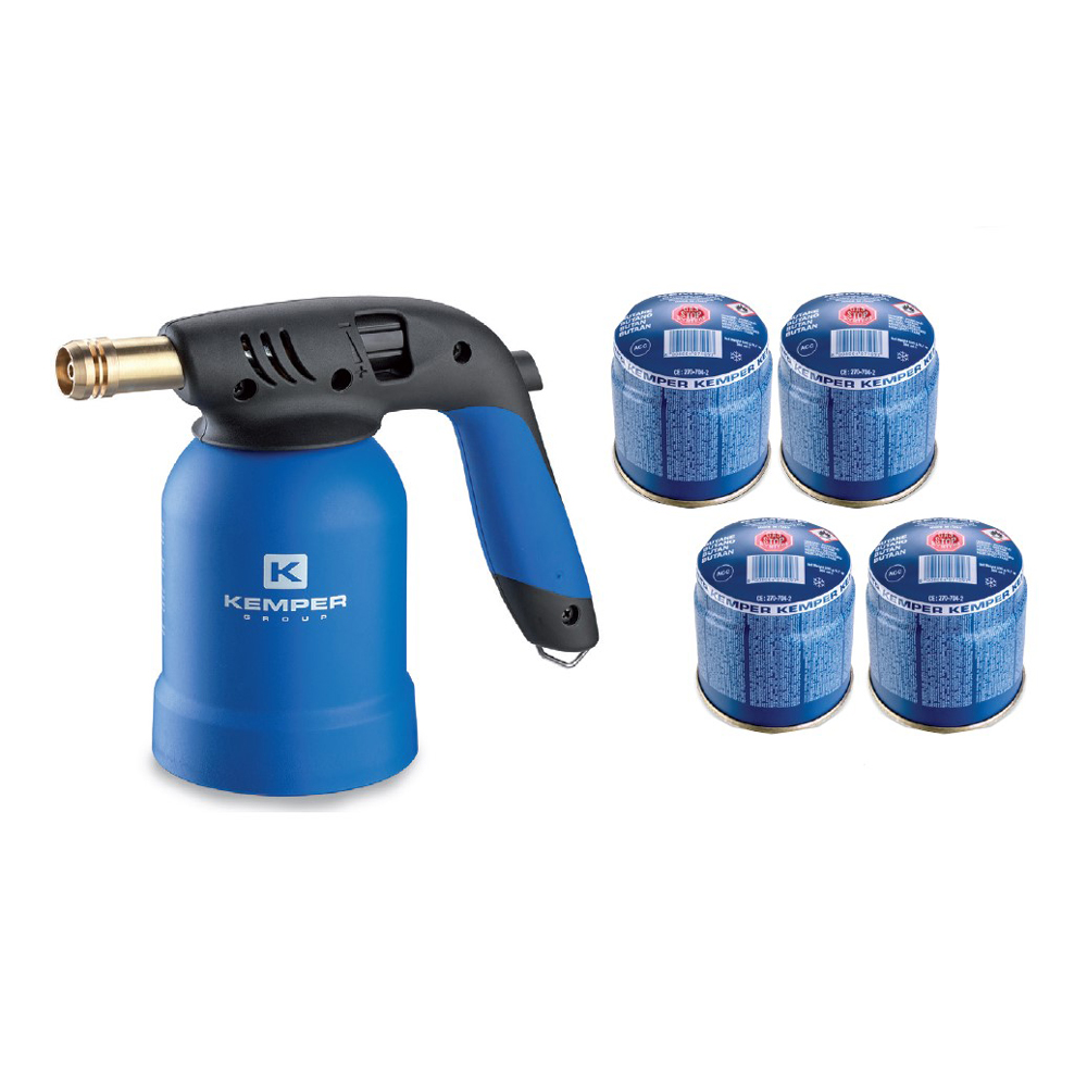 1217KIT – CANNELLO PER SALDATURA CON 3 BRUCIATORI SALDATORI A BOMBOLA KemperGroup è riferimento per il mondo della saldatura, dell’indoor e dell’outdoor, specializzata nel mondo della GD e della GDO/DO no-food, del Fai-da-te, delle ferramenta tecniche e del retail in Italia e nel mondo