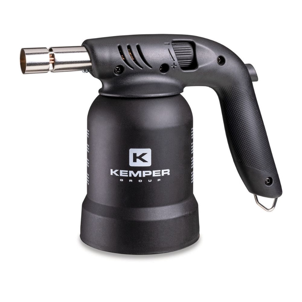 KE2019A LAMPADA PER SALDARE CON ACCENSIONE PIEZOELETTRICA E SISTEMA ANTICAPOVOLGIMENTO