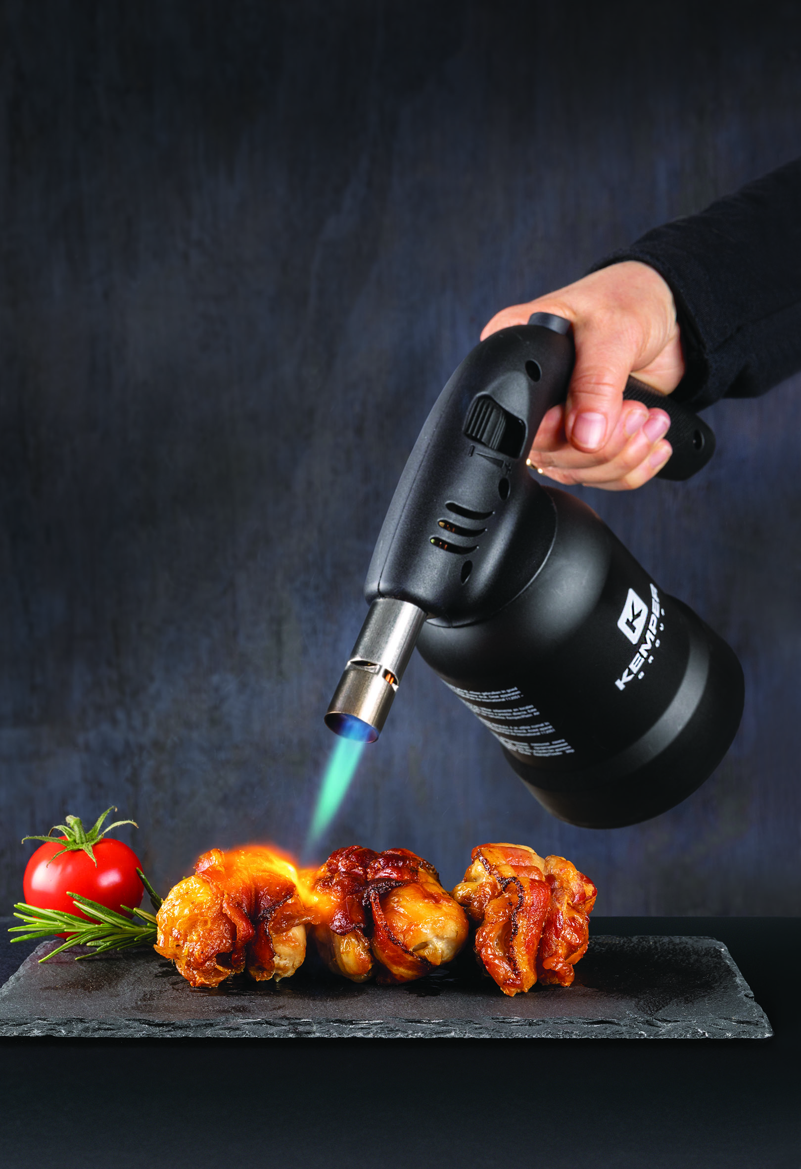 Scottatore A Fiamma Kemper Chef - Per Caramellare Dolci E Scottare Carni - Foto 5