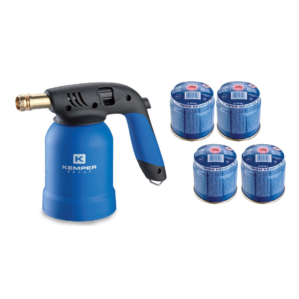 1217KIT – CANNELLO PER SALDATURA CON 3 BRUCIATORI SALDATORI A BOMBOLA KemperGroup è riferimento per il mondo della saldatura, dell’indoor e dell’outdoor, specializzata nel mondo della GD e della GDO/DO no-food, del Fai-da-te, delle ferramenta tecniche e del retail in Italia e nel mondo