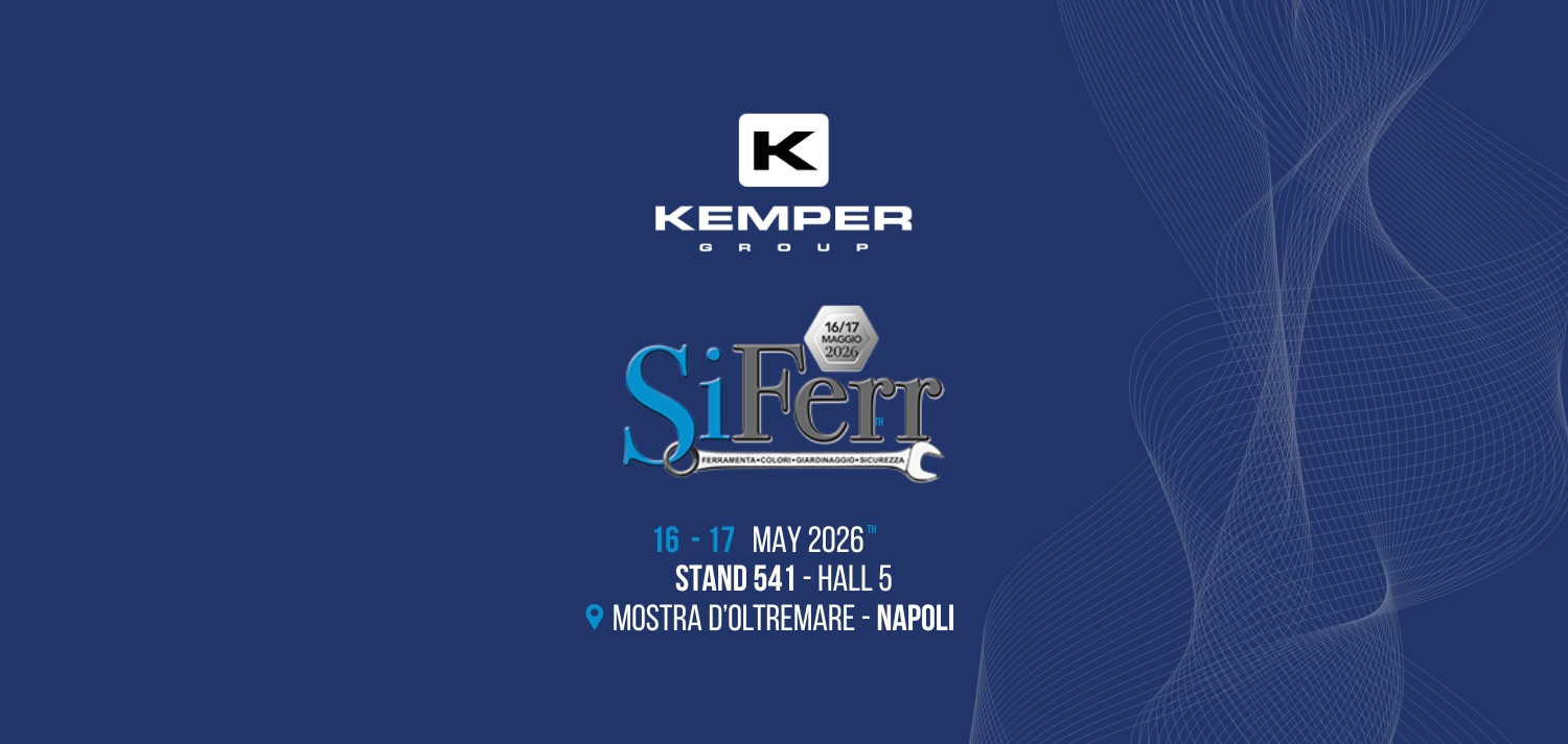 Kemper Group sbarca a SiFerr 2026: l'eccellenza del Made in Italy nel cuore di Napoli