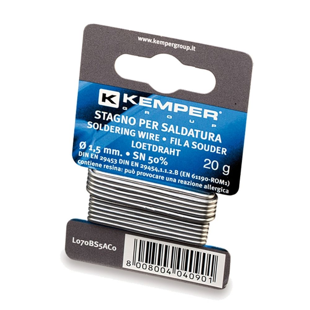 L070BS5AC0 STAGNO IN FILO CON ANIMA DISOSSIDANTE. 20gr