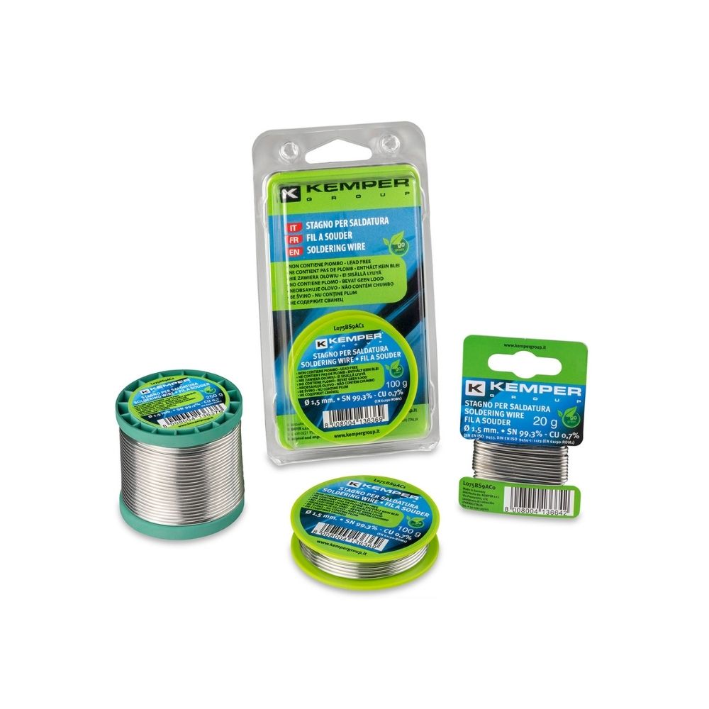 L075BS9AC0 STAGNO IN FILO SENZA PIOMBO CON ANIMA DISOSSIDANTE. 20gr